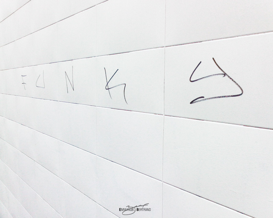 funky wall, 2011 by Emmanuel Bertrand
