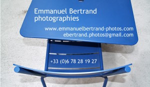 carte de visite d'Emmanuel Bertrand, artiste plasticien photographe