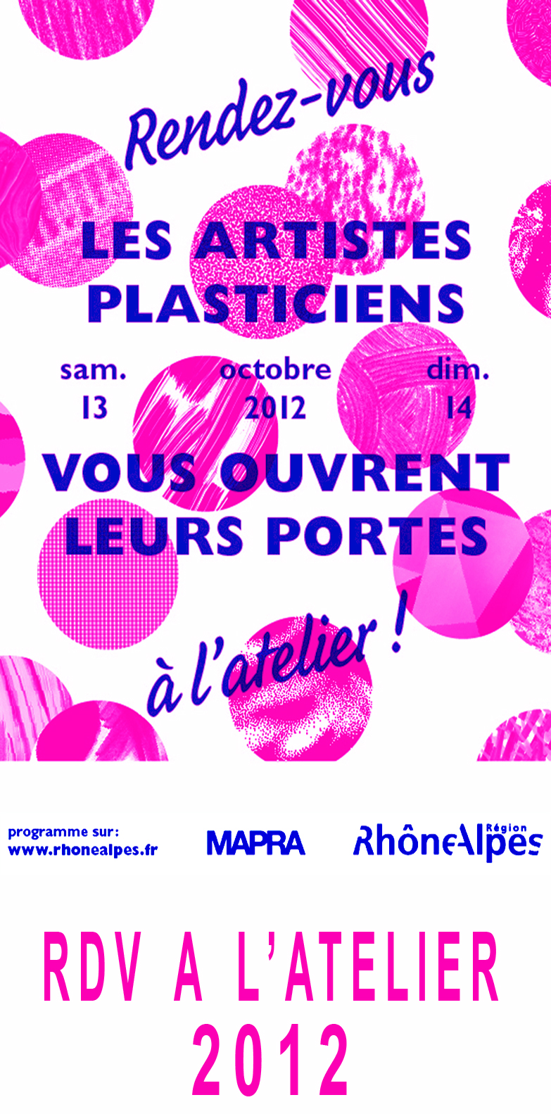 Les artistes-plasticiens en Rhône-Alpes vous ouvrent leurs portes.