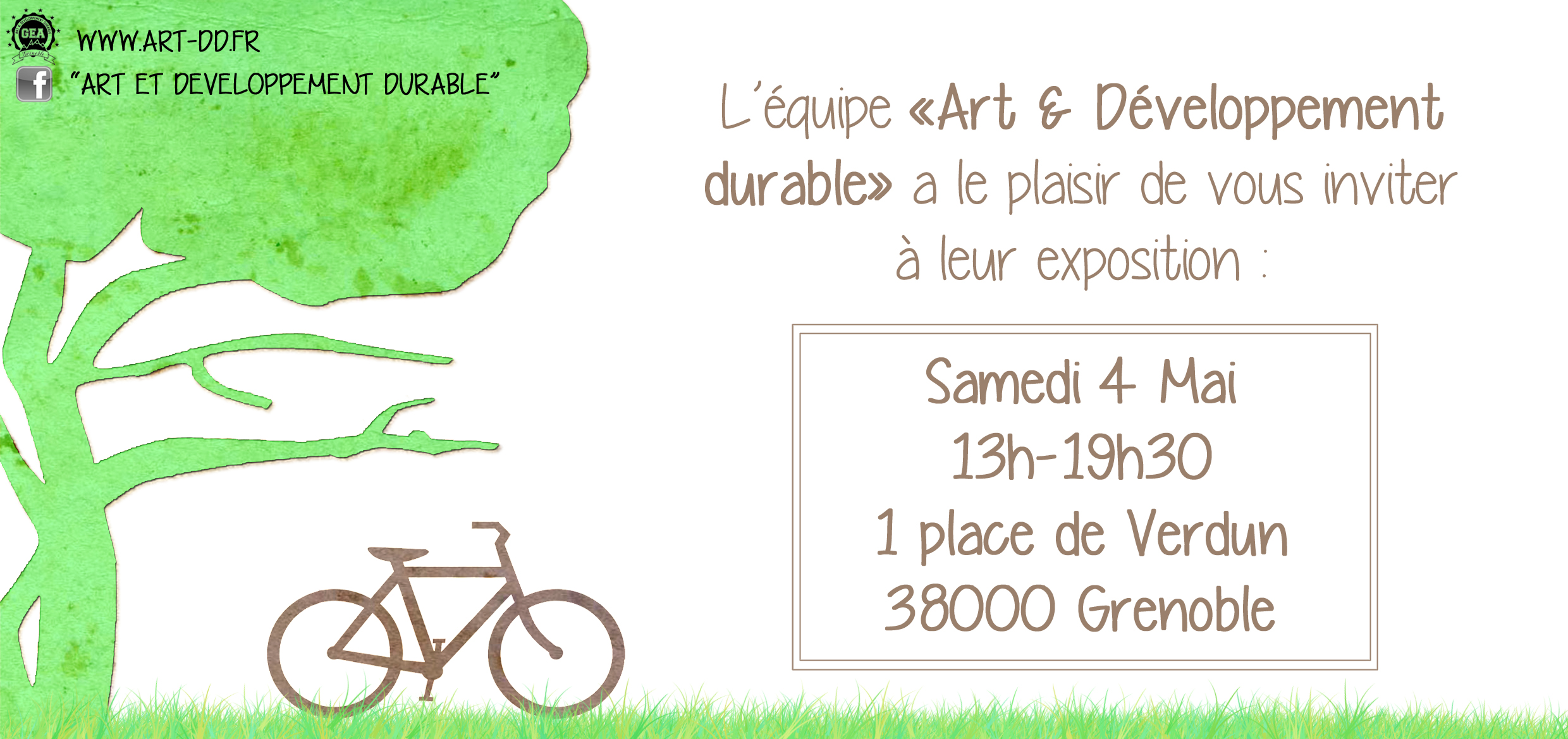 Exposition "Art et Développement Durable", le 4 mai 2013 à Grenoble